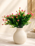 Artificial Kalanchoe Flower Bunch | Red | 33 cm