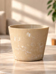 Modern Grace Poly Planter | Brown | 15 cm