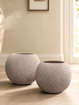 Textured Grey Planter Set | Set of 2