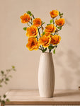 Magnolia Flower Stick | Yellow | 72 cm | Set of 2