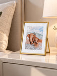 Elephant Metal Photo Frame | 20 cm