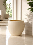 Oval Planter | Off White | 31 cm