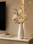 Magnolia Ikebana Flower Stick | White | 72 cm | Set of 2