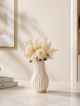 Ribber Spiral Vase | 18 cm