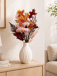 Autumn Essence Faux Dahlia Bouquet | Pink | 58 cm