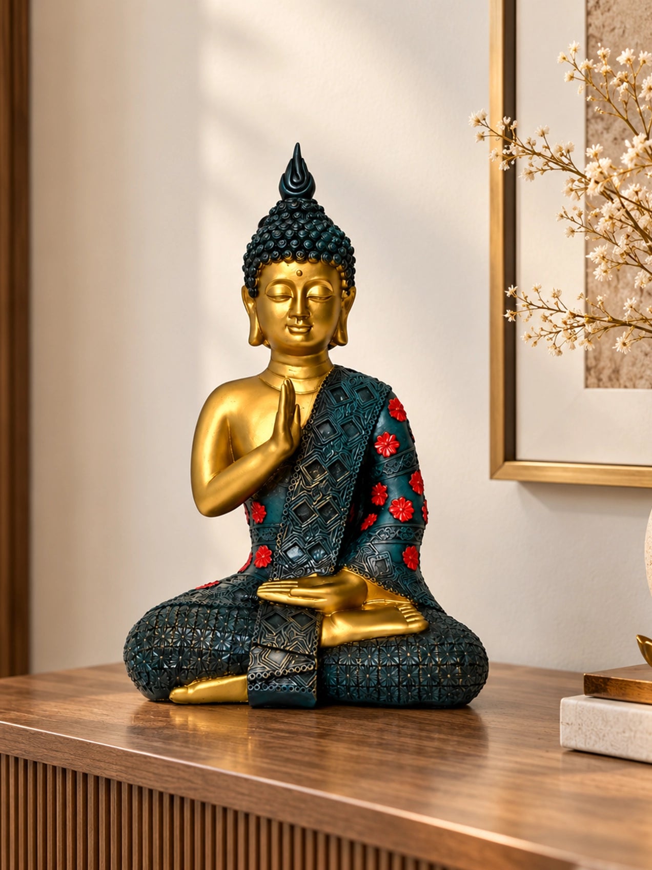 Serene Buddha Idol | 38 cm