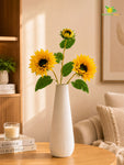 Artificial Sunflower Stick | Yellow | 78 cm