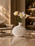 Serene Oval Ceramic Vase | 21 cm