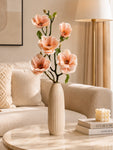 Magnolia Flower Stick | Peach | 72 cm