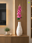 Delphinium Flower Stick | Pink | 88 cm