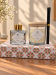 Reed Fragrance Diffuser & Candle Set | Amber Ginger & Lily | 26 cm
