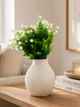 Artificial Kalanchoe Flower Bunch | White | 33 cm