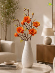 Magnolia Ikebana Flower Stick | Yellow | 72 cm | Set of 2