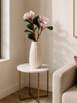 Artificial Magnolia Flower Branch | Light Purple | 76 cm