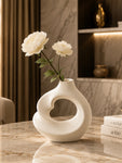 Twist Craft Ceramic Vase | 14 cm
