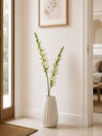 Artificial Orchid Flower Stick | White | 106 cm