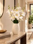 Orchid Bunch | White | 44 cm