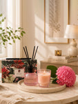 Midsummer Dream Candle & Diffuser Set with Rose Red Hydrangea