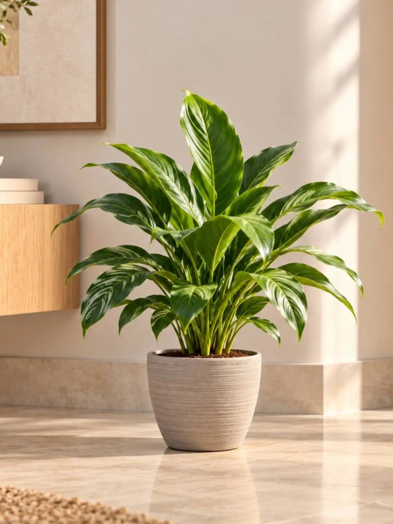 Decorative Pots | Light Brown | 15 cm