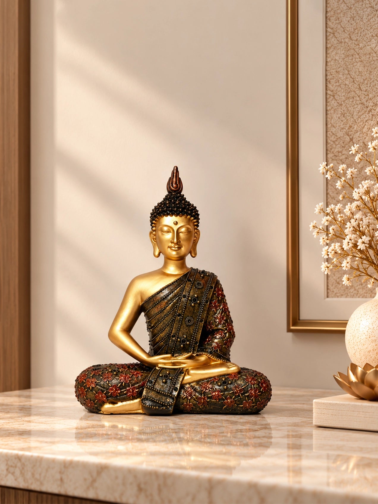 Meditating Buddha Statue | 29 cm