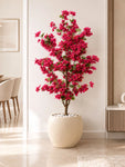Artificial Bougainvillea Plant | 180 cm | 900 Flowers | Basic Pot