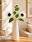 Artificial Sunflower Stick | White | 78 cm