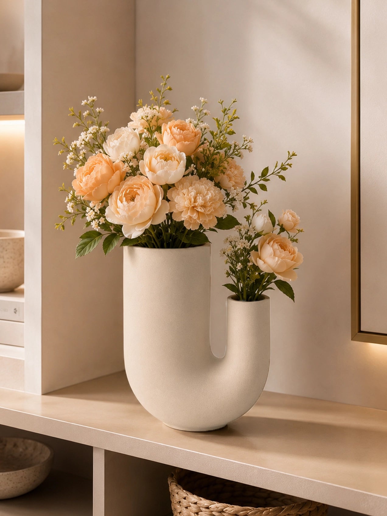U-Shaped Vase | 21 cm