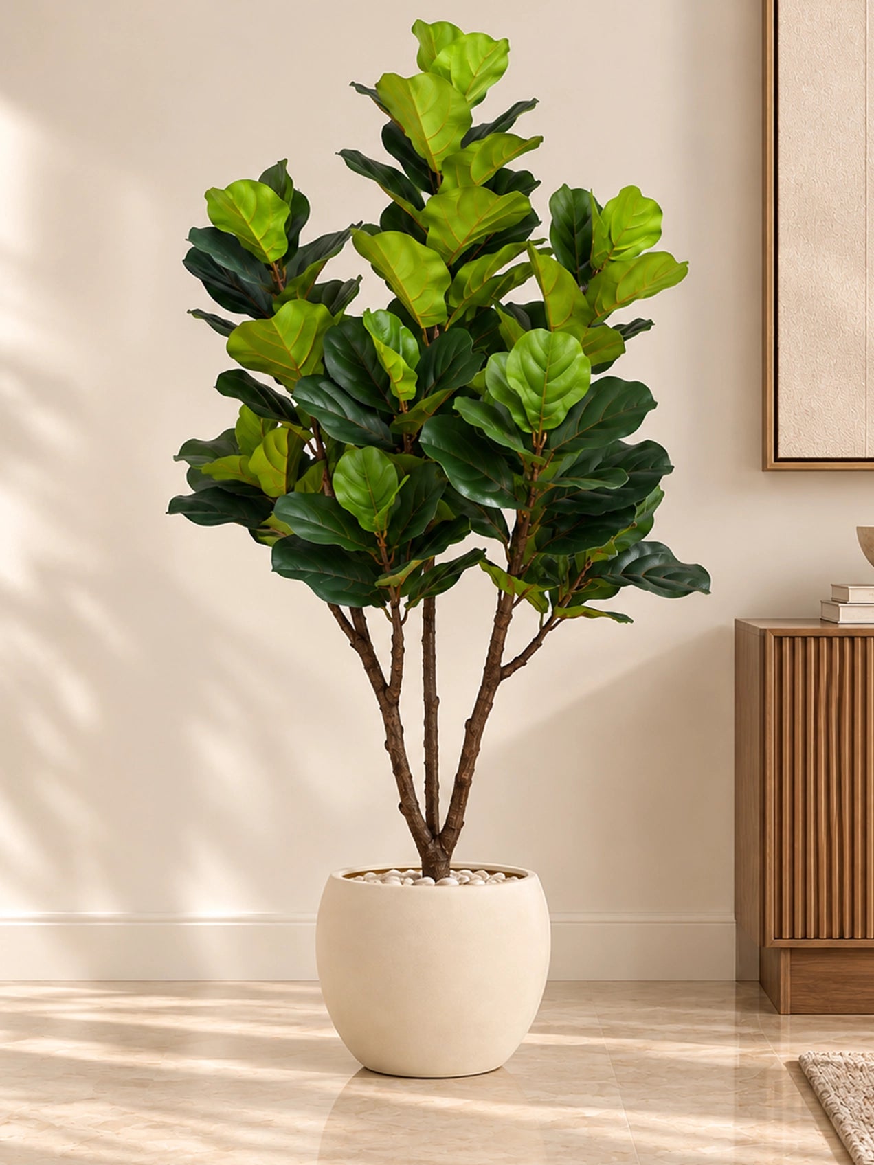 Artificial Fiddle Leaf Plant | 150 cm | 135 Leaves