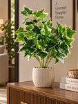 Ivory Elegance Artificial Bettina Ivy Plant | 45 cm | With Basic Pot