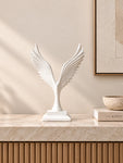 Ascendancy Roc Winged Sculpture | White | 31 cm