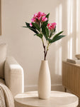 Frangipani Flower Stick | Cherry Red | 84 cm