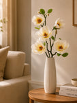 Magnolia Flower Stick | White | 72 cm | Without Vase
