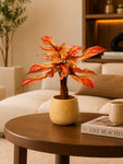 Artificial Tabletop Plant | Autumn | 25 cm | Ceramic Pot