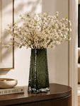 Prism Crystal Black Vase | 25 cm