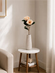 Artificial Magnolia Flower Branch | Cream | 79 cm