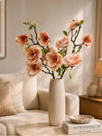 Magnolia Flower Stick | Peach | 72 cm | Set of 2