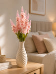 Artificial Snapdragon Flower Bunch | Light Pink | 59 cm