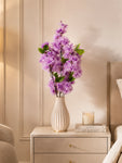 Cherry Blossom Flower Bunch | Purple | 65 cm