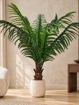 Artificial Areca Palm Plant | 170 cm | With Basic Black Pot