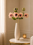Artificial Sunflower Stick | Light Pink | 78 cm | Set of 2