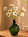 Faux Gerbera Flower Stick | White | 60 cm | Set of 2