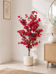 Artificial Bougainvillea Plant | 180 cm | 900 Flowers | Basic Pot