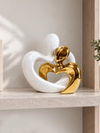Romantic Heart Lover Sculpture