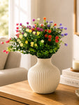 Artificial Kalanchoe Flower Bunch | Mixed Colors | 33 cm
