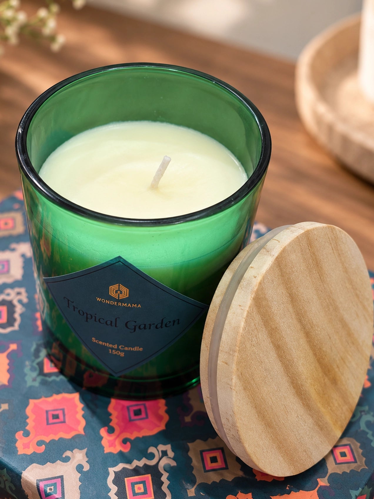 Reed Fragrance Diffuser & Candle Set | Tropical Garden | 26 cm