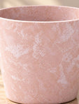 Modern Grace Poly Planter | Pink | 15 cm | Set of 3