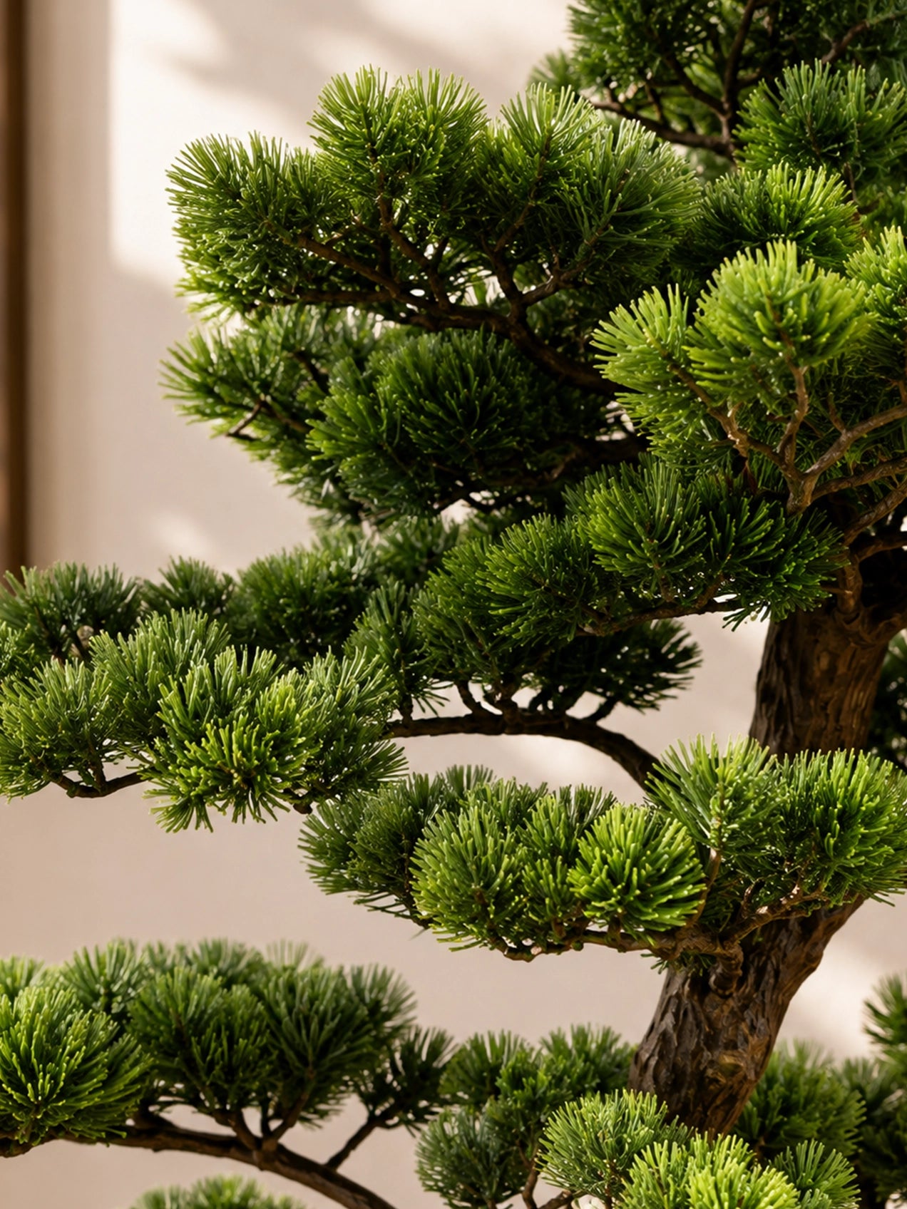 Premium Artificial Bonsai Plant | 88 cm | With Basic Pot