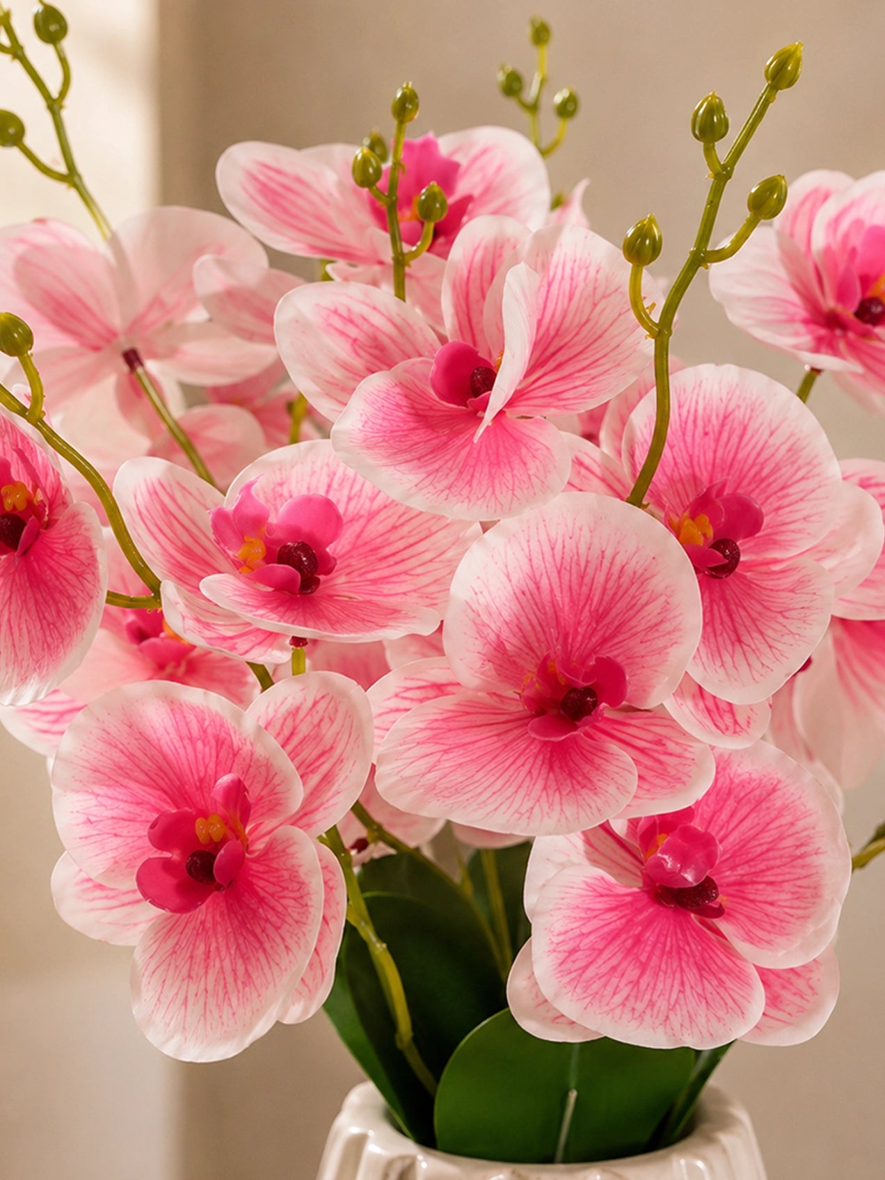 Orchid Bunch | Light Pink | 44 cm