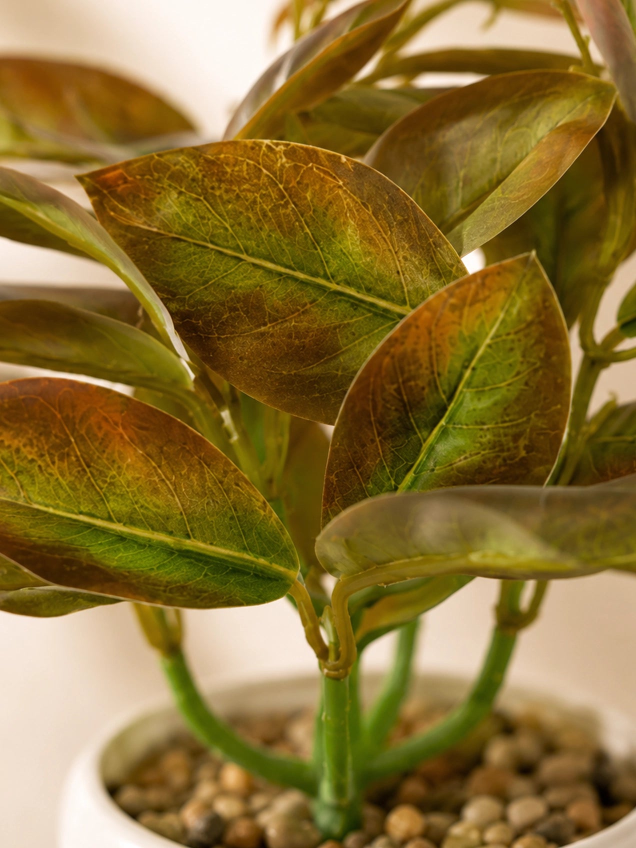 Artificial Tabletop Plant | Light Green | 22 cm