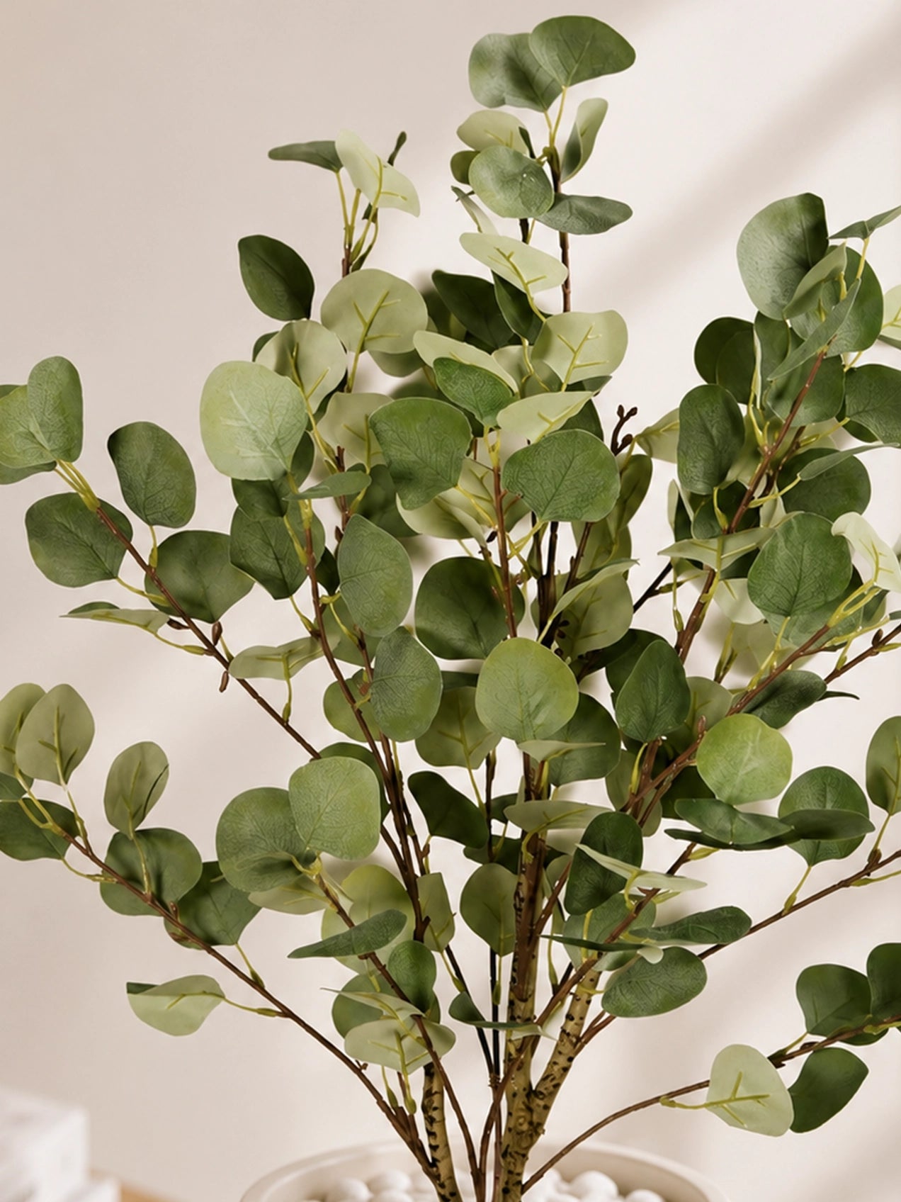 Artificial Eucalyptus Plant | 90 cm |  With Basic pot